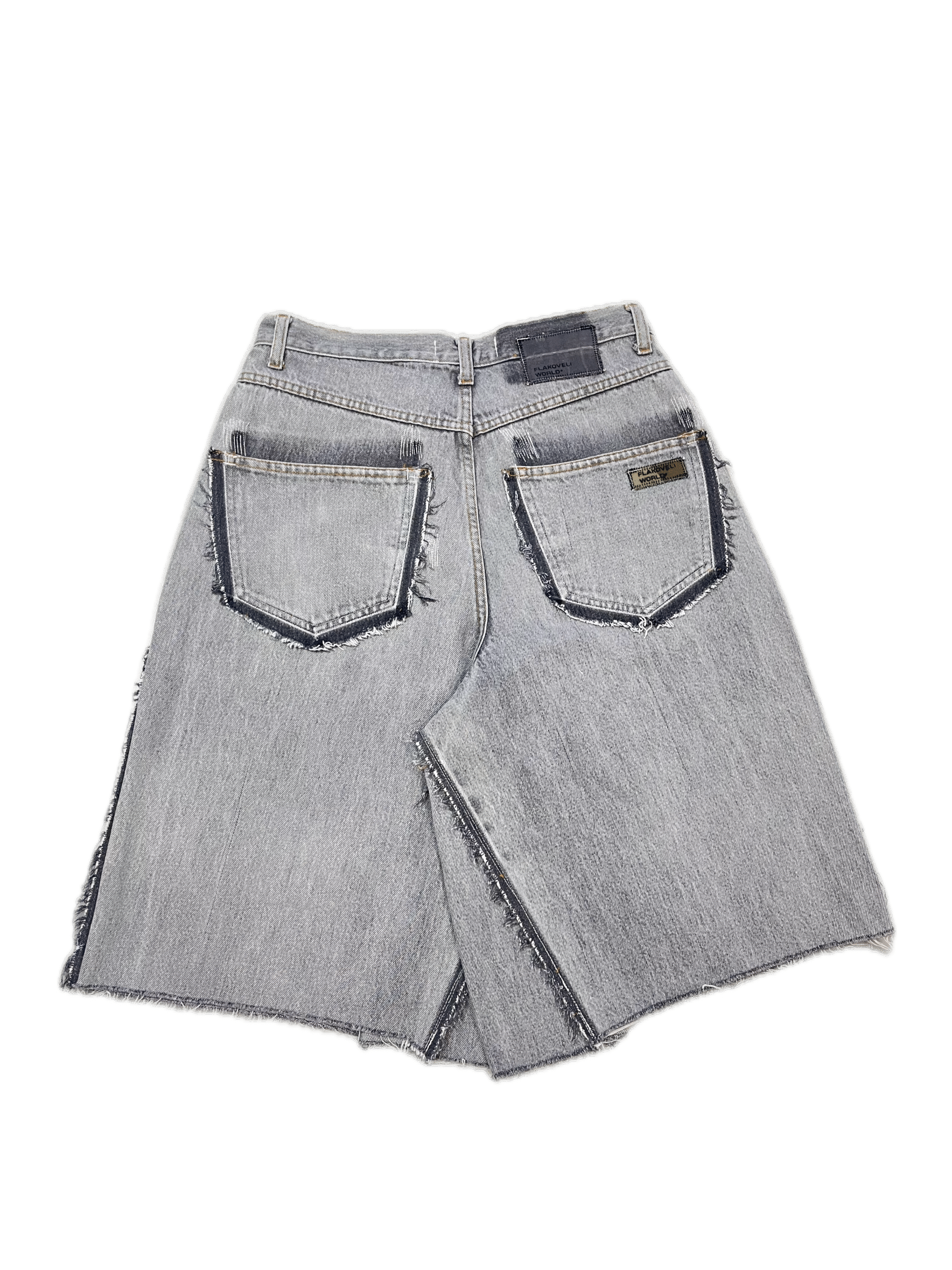 DESILACHAO WASHED GREY JORTS