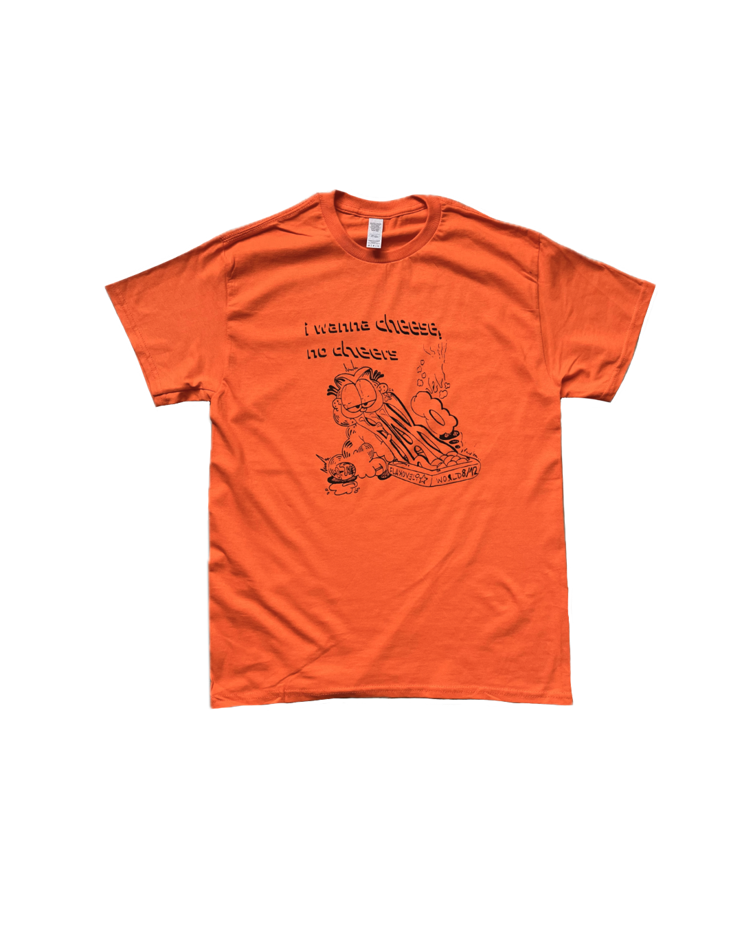 GARFIELO TEE (NARANJA)