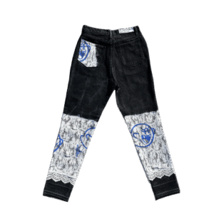 TAPETES BLUE PRINT BLACK PANTS