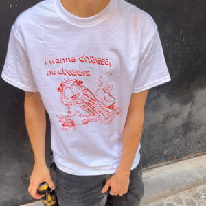 GARFIELO TEE (BLANCA)