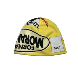 YELLOW N RED SPORT BEANIE