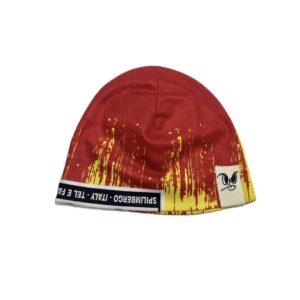 RED N YELLOW SPORT BEANIE