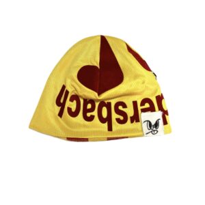 YELLOW W LETTERS SPORT BEANIE